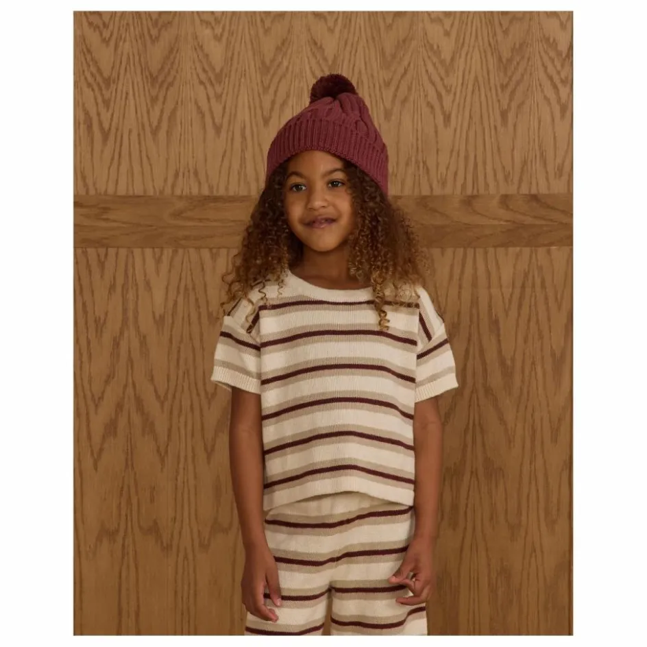 Online T-shirt Crop Top Maille | Enfant Blouses, T-Shirts|Blouses, T-Shirts