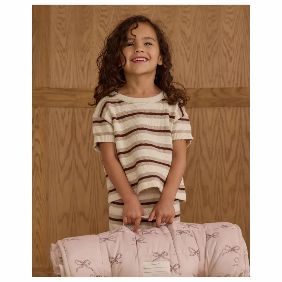 Online T-shirt Crop Top Maille | Enfant Blouses, T-Shirts|Blouses, T-Shirts