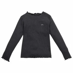 Outlet the new society T-shirt Côtelé | Gris foncé