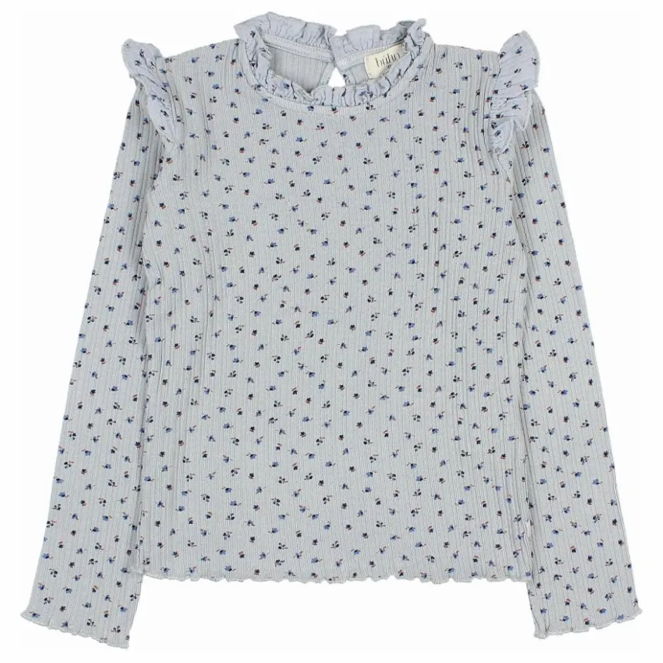 Búho T-shirt Côtelé Fleuri ||Enfant Blouses, T-Shirts