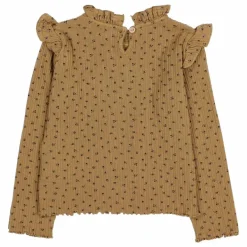 Outlet T-shirt Côtelé Fleuri | Enfant Blouses, T-Shirts