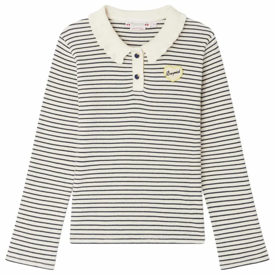 Hot T-shirt Côtelé Juanna Rayé | Enfant Blouses, T-Shirts|Blouses, T-Shirts