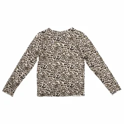 the new society T-shirt Côtelé Léopard ||Enfant Blouses, T-Shirts|Blouses, T-Shirts
