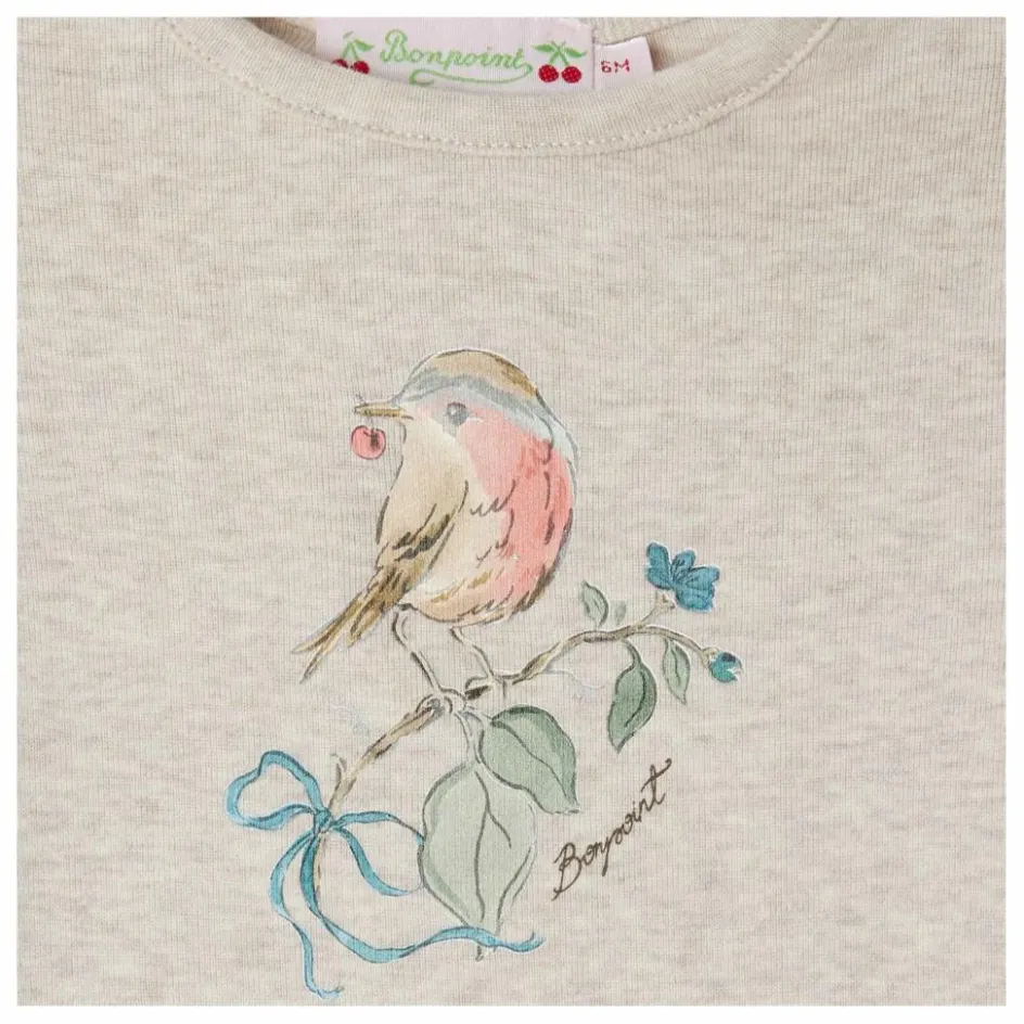 Bonpoint T-shirt Côtelé Tahsina Coton Bio ||Enfant Blouses, T-Shirts|Blouses, T-Shirts