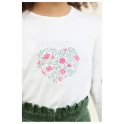 Tartine et Chocolat T-shirt Cœur ||Enfant Blouses, T-Shirts