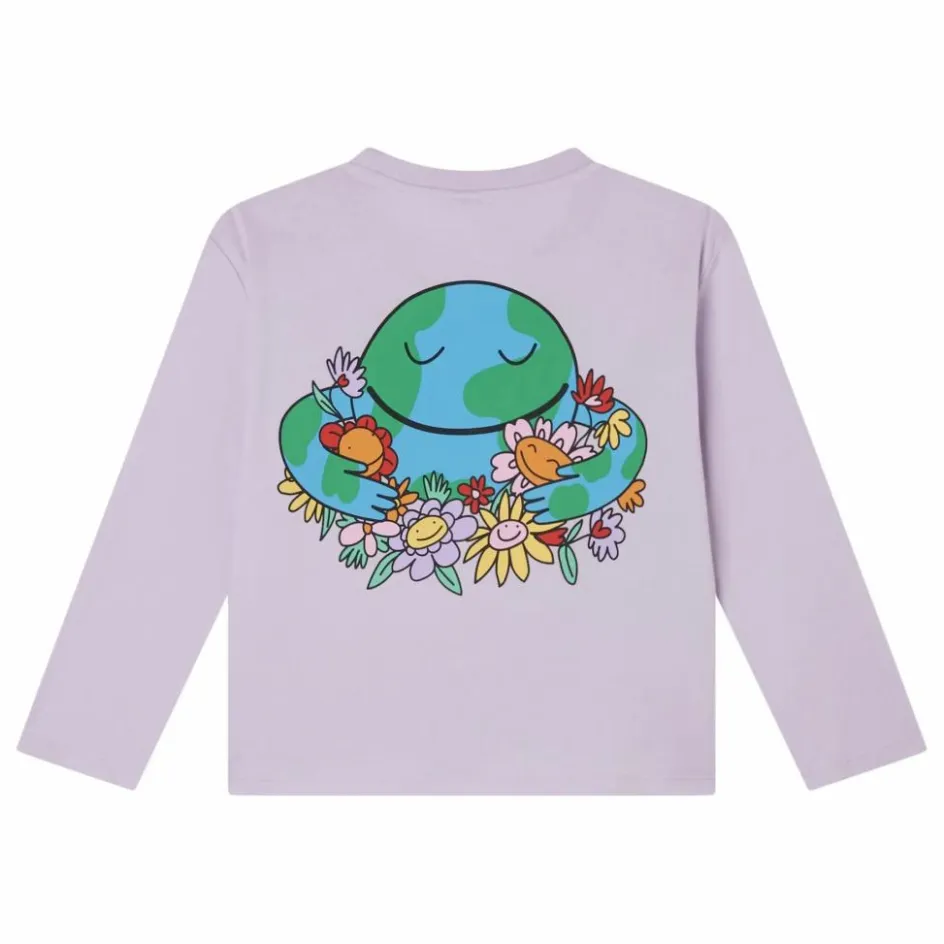 Enfant Stella McCartney Kids Blouses, T-Shirts*T-shirt Cœur | Lilas