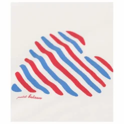 Petit Bateau T-Shirt Cœur Jersey Léger Bio ||Femme Tee-Shirts, Polos