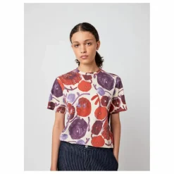 Online Bobo Choses T-shirt Dahlia Coton Bio - Collection Femme | Blanc cassé