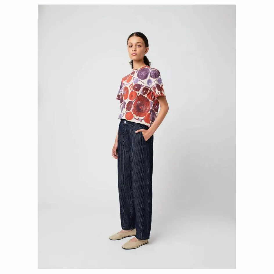 Online Bobo Choses T-shirt Dahlia Coton Bio - Collection Femme | Blanc cassé
