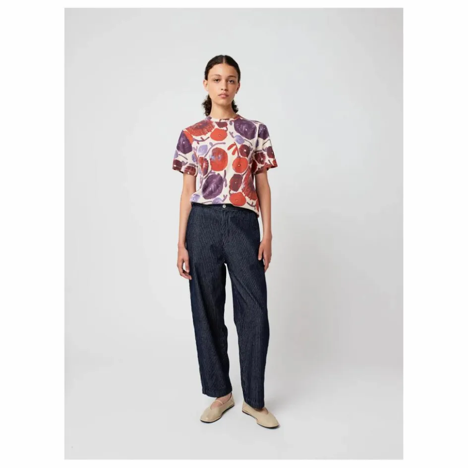 Online Bobo Choses T-shirt Dahlia Coton Bio - Collection Femme | Blanc cassé