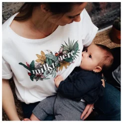 Discount T-Shirt d'allaitement Milktamère | Femme Tee-Shirts, Polos|Vêtements Pour La Grossesse/Maternité