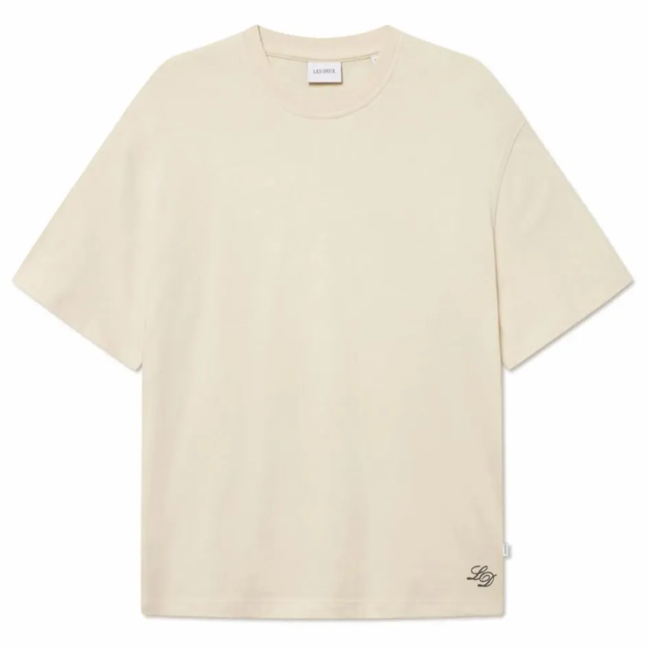 Outlet Les Deux T-Shirt Danton | Ivoire