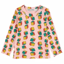 Online Bobo Choses T-shirt Dés Coton Bio | Rose pâle