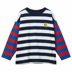 Wynken T-shirt Duo Stripe Coton Bio | Bleu