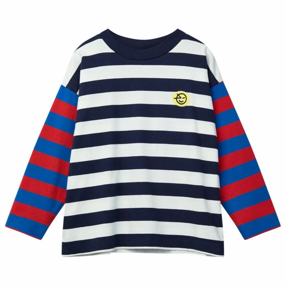Wynken T-shirt Duo Stripe Coton Bio | Bleu