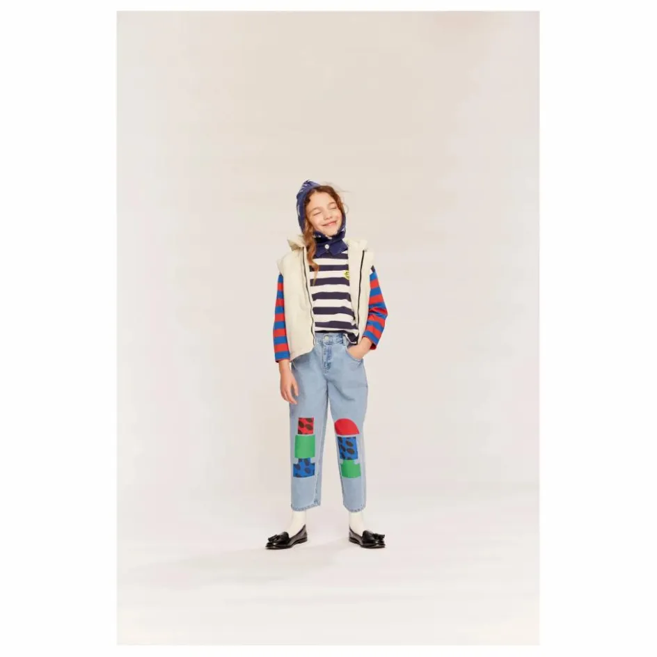 Wynken T-shirt Duo Stripe Coton Bio | Bleu