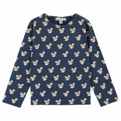 Emile et Ida T-Shirts, Chemises*T-shirt Ecureuils Coton Bio |