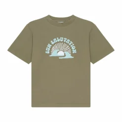 Hundred Pieces T-Shirt en Coton Bio | Vert kaki clair