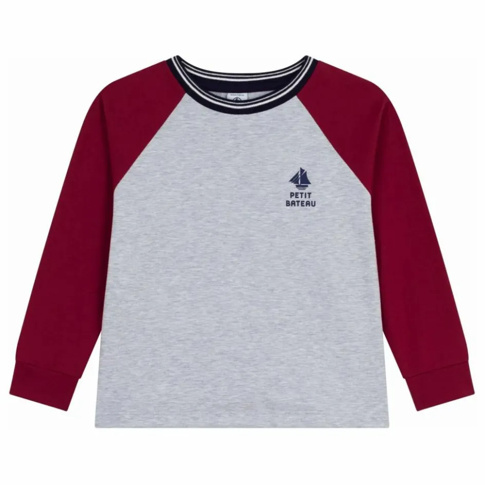 Enfant Petit Bateau T-Shirts, Chemises*T-shirt Façon Sweat |