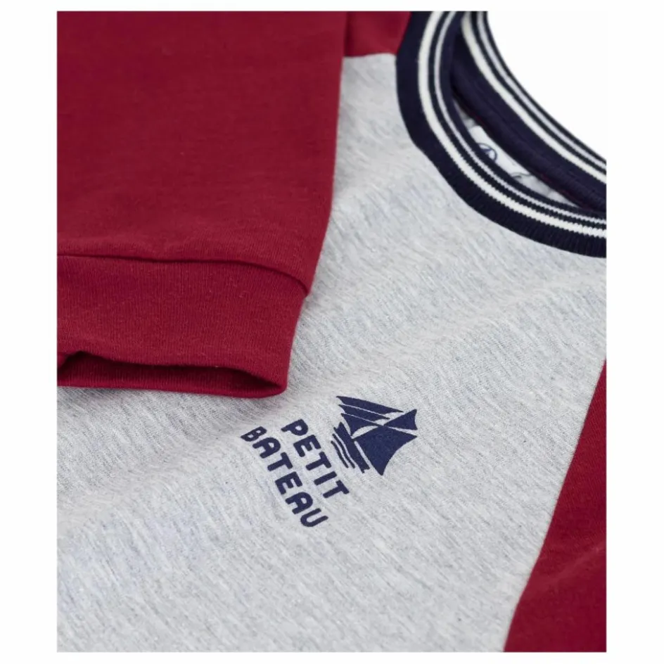 Enfant Petit Bateau T-Shirts, Chemises*T-shirt Façon Sweat |