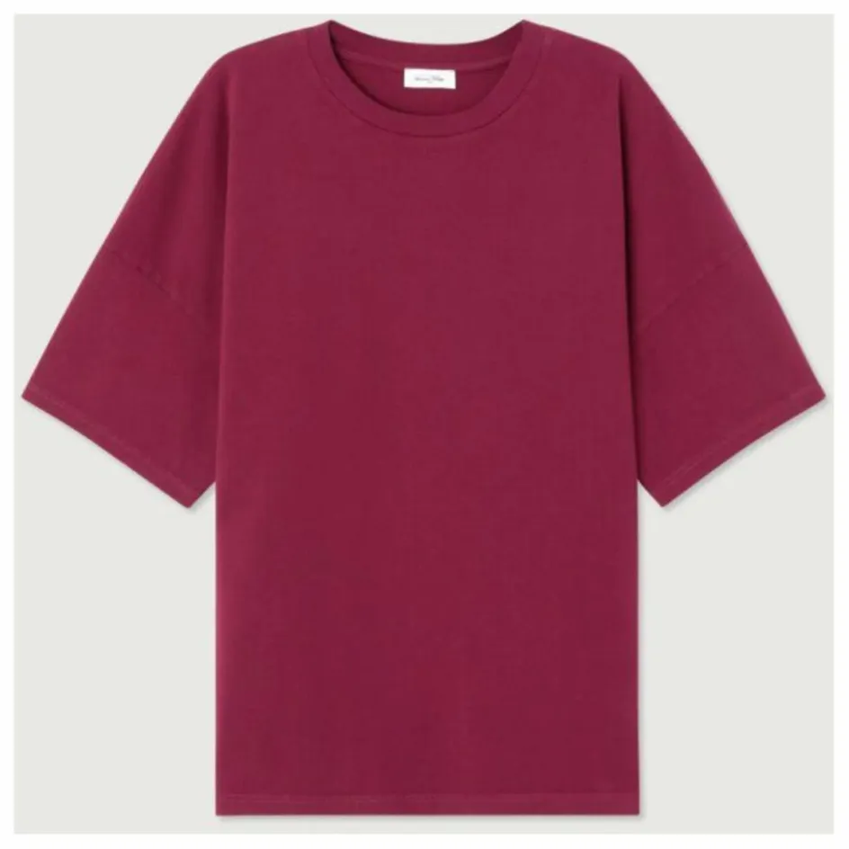 Discount American Vintage T-shirt Fizvalley | Bordeaux
