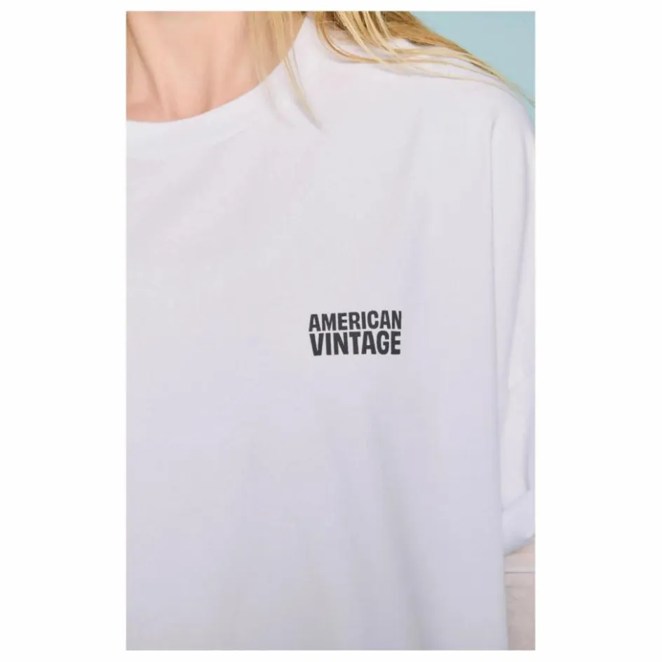 Best American Vintage T-shirt Fizvalley - Capsule 20 ans | Blanc