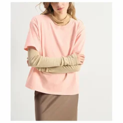 Sale American Vintage T-shirt Fizvalley | Rose poudré