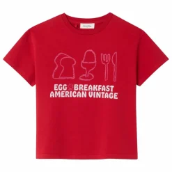 Enfant American Vintage T-Shirts, Chemises|Blouses, T-Shirts*T-shirt Fizvalley Breakfast |