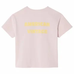 American Vintage T-shirt Fizvalley Radio | Rose