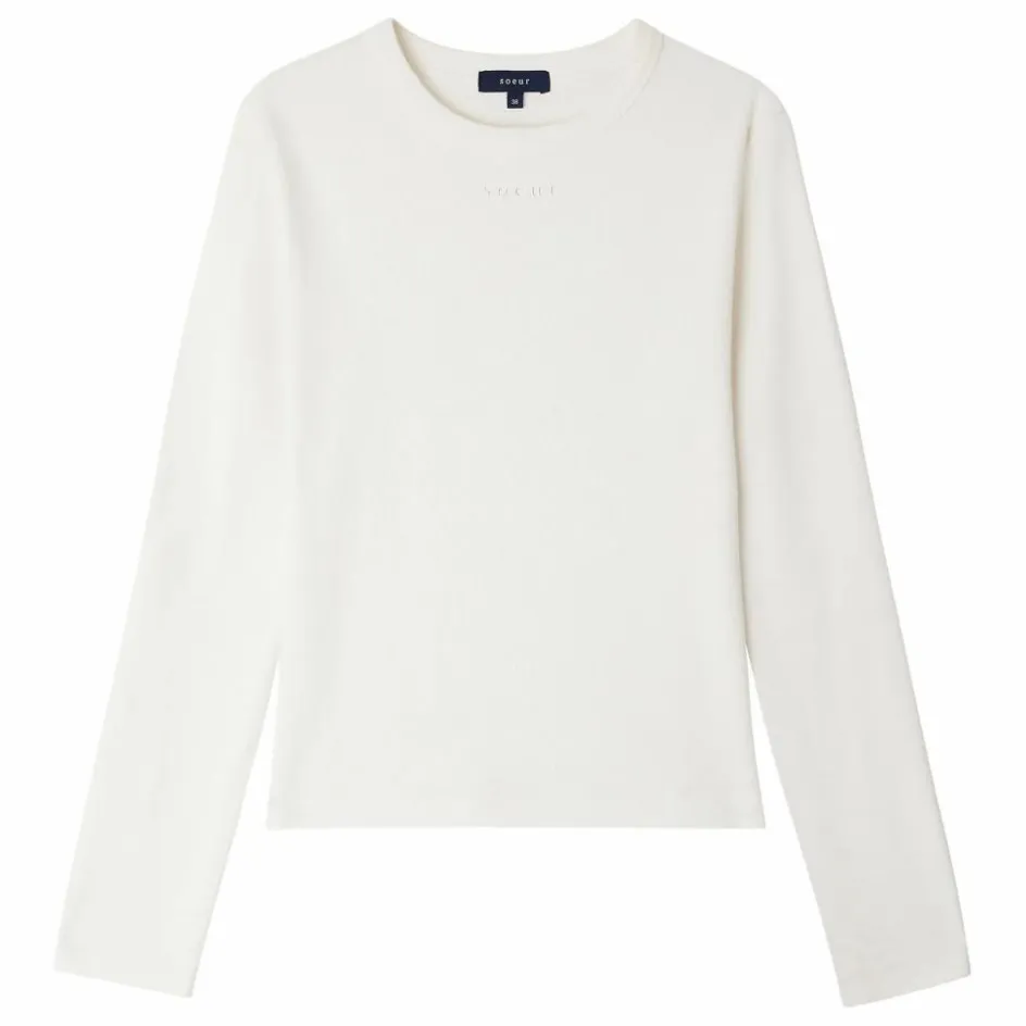 Hot Soeur T-shirt Flavie Coton Bio | Blanc