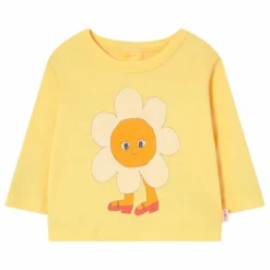 Tinycottons Blouses, T-Shirts*T-shirt Fleur Coton Bio Bébé |