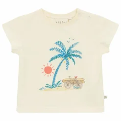 New Arsène et Les Pipelettes T-Shirt Florenzo Coton Bio | Ecru