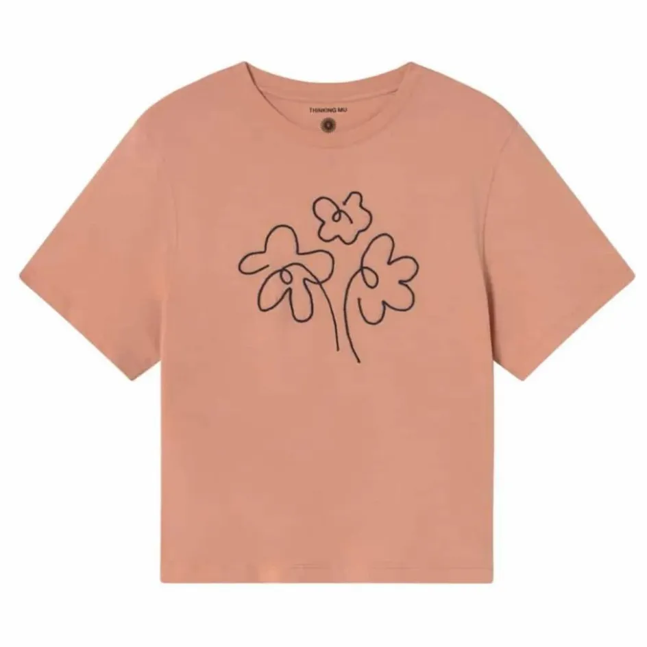 Femme Thinking Mu Tee-Shirts, Polos*T-shirt Flower Rope Lucia Coton Bio |