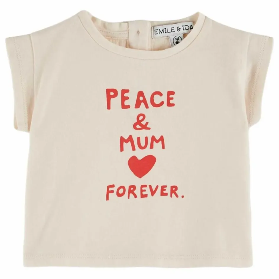 Enfant Emile et Ida Blouses, T-Shirts|Blouses, T-Shirts*T-Shirt Fête des Mères Coton Bio |