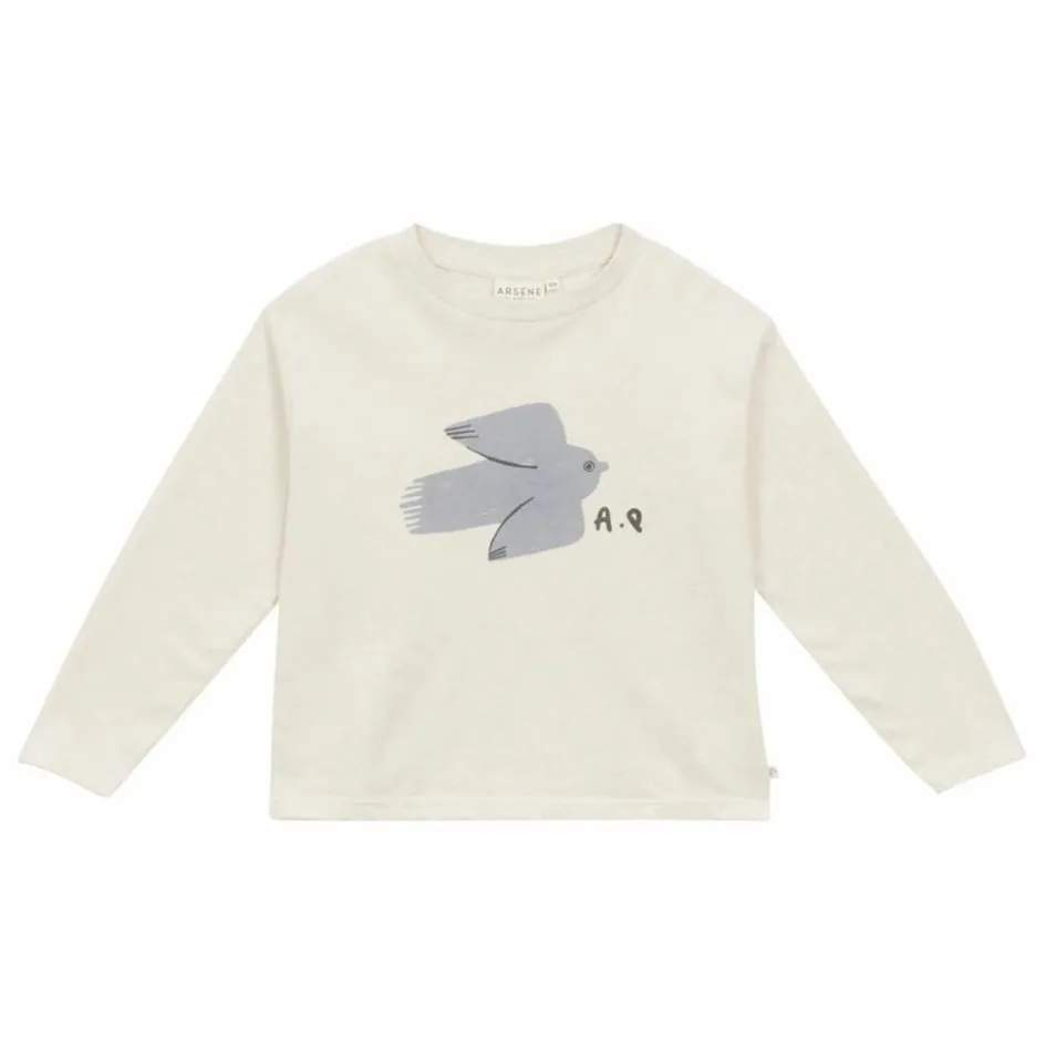 Outlet Arsène et Les Pipelettes T-shirt Genofeva Coton Bio | Sable