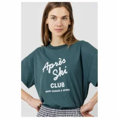 New a.p T-shirt Georgia Coton Bio | Vert forêt