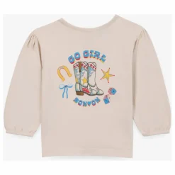 Sale Bonton T-shirt Go Girl Mini | Ecru