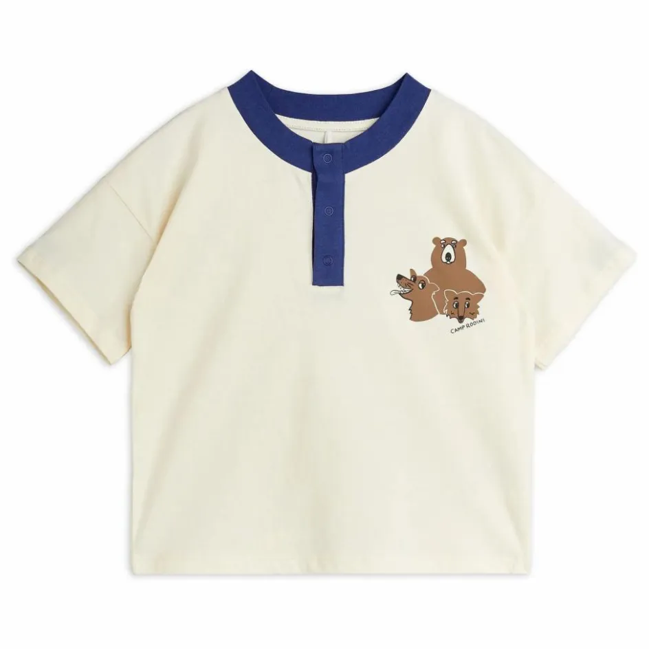 Enfant Mini Rodini T-Shirts, Chemises|T-Shirts, Chemises*T-shirt Grandpa Coton Bio |