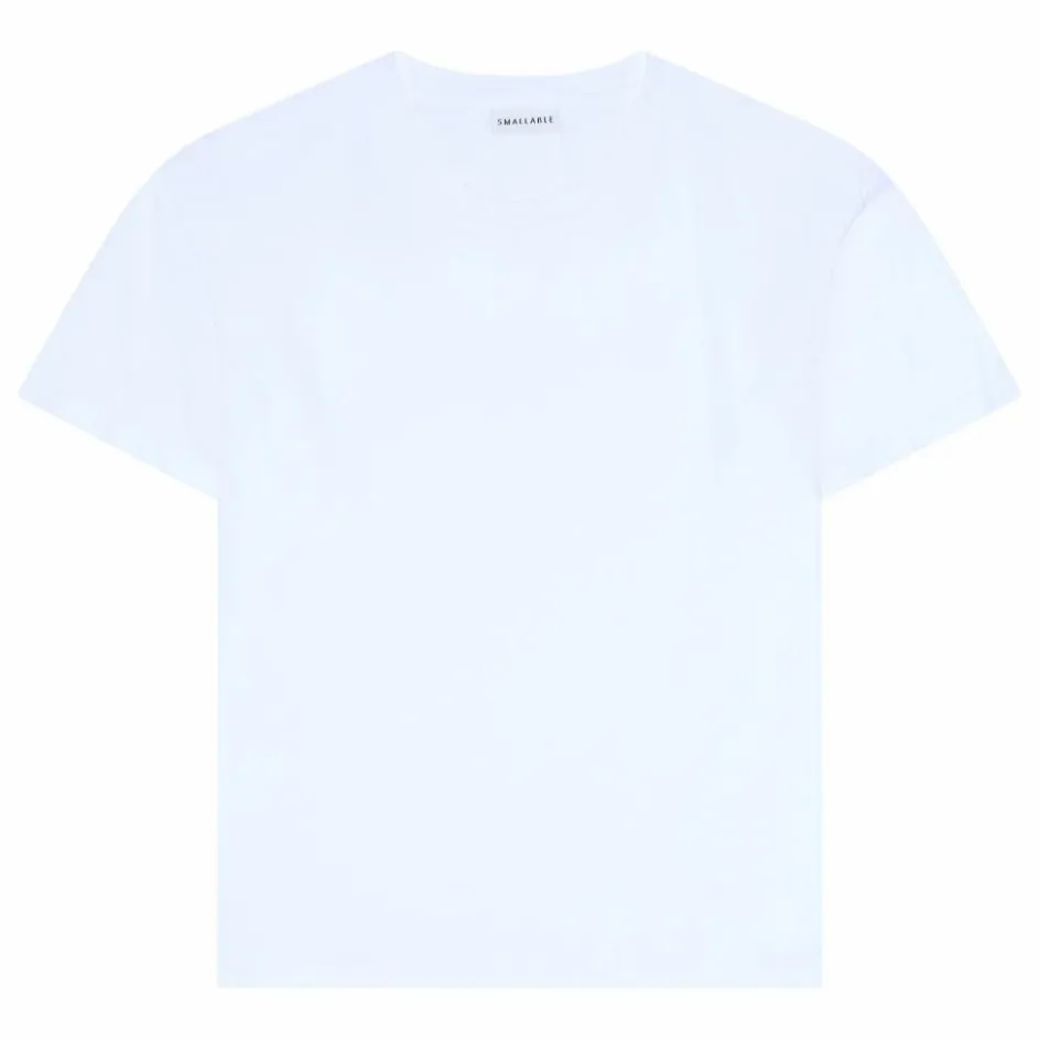 Outlet Smallable Woman T-shirt Hana Coton Bio | Blanc