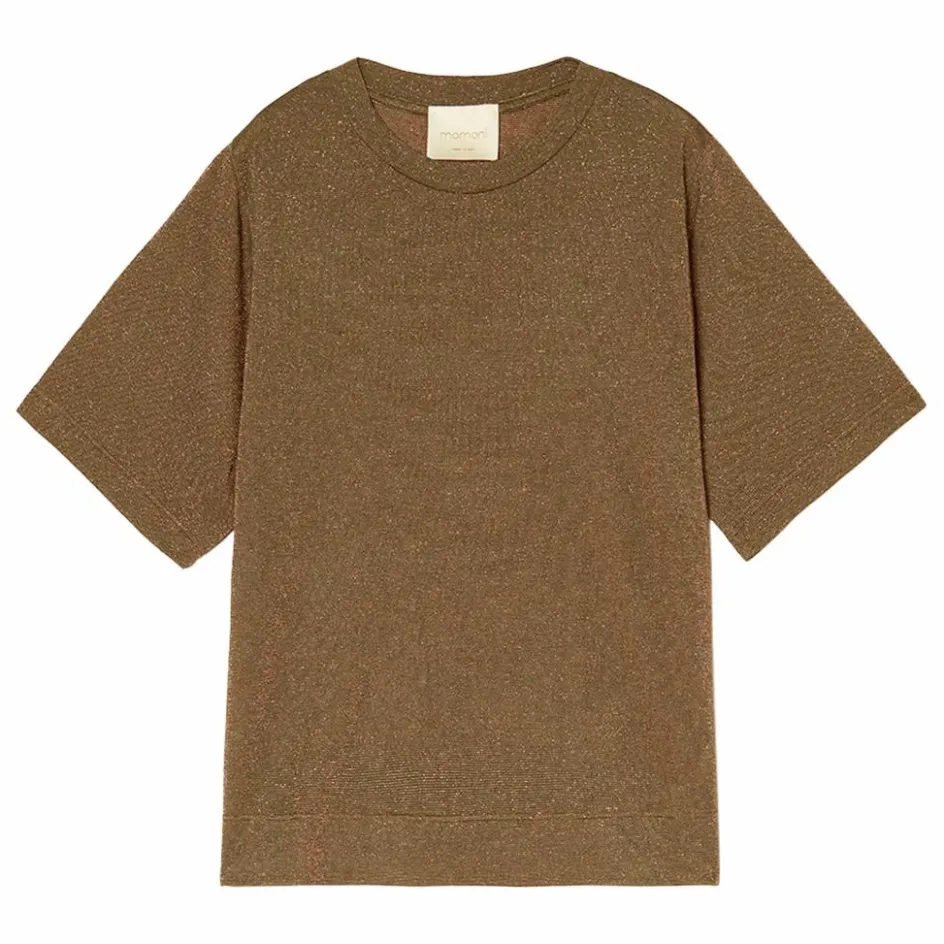 Femme Momoni Tee-Shirts, Polos*T-shirt Iora Métallisé |