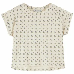 Emile et Ida T-Shirt Iris | Crème