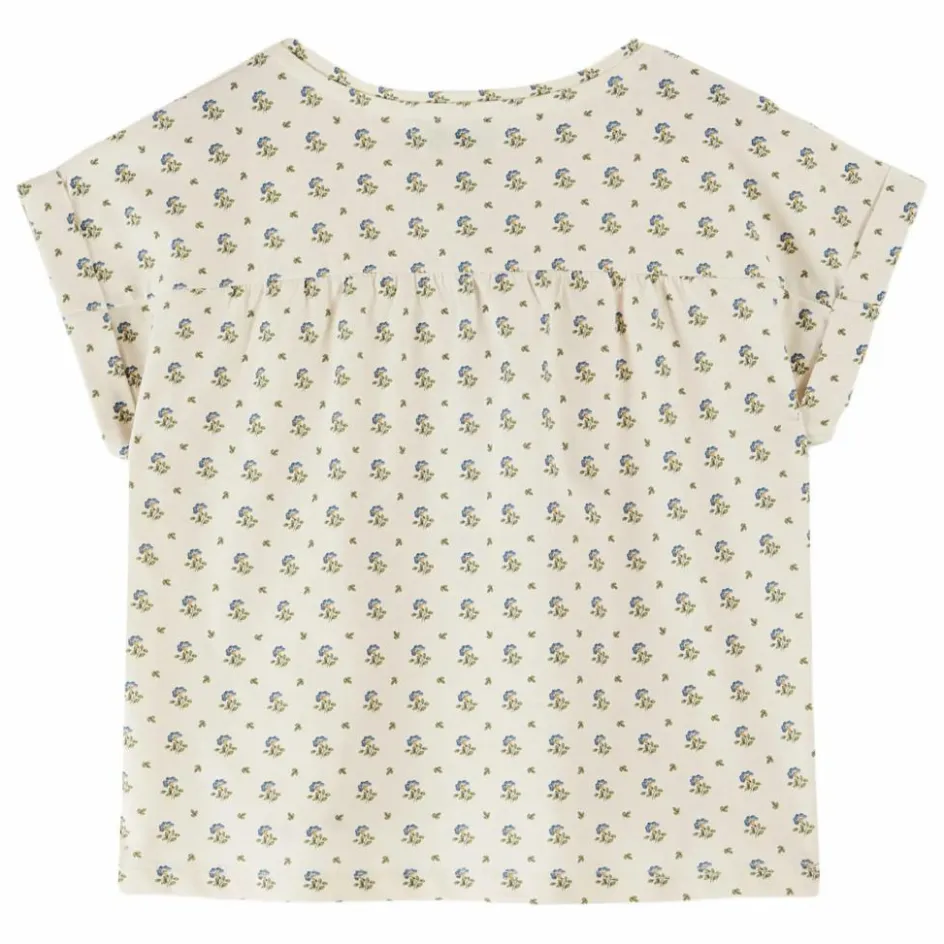 Emile et Ida T-Shirt Iris | Crème