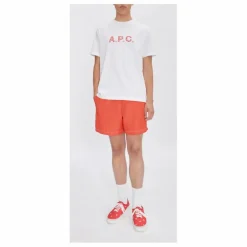 New A.P.C. T-shirt James Coton Bio | Blanc