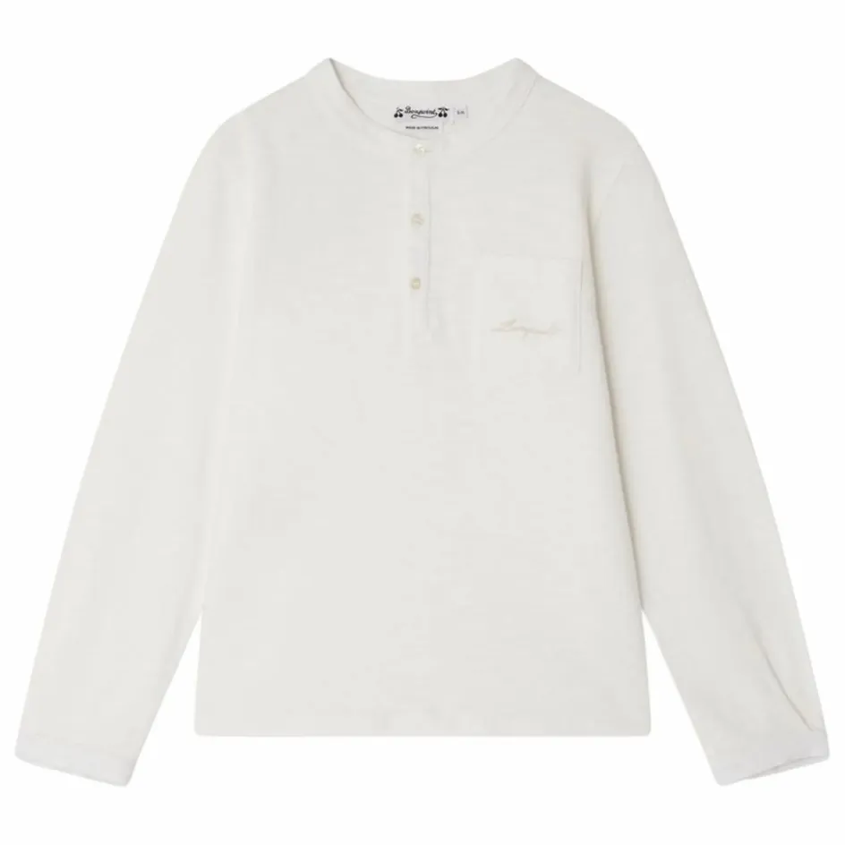 Clearance Bonpoint T-shirt Jartiste Jersey Coton Bio | Blanc