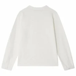 Clearance Bonpoint T-shirt Jartiste Jersey Coton Bio | Blanc