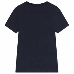 Petit Bateau T-Shirt Jersey Lin | Bleu marine