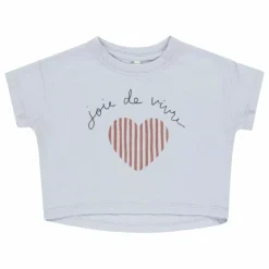 Hot Rylee + Cru T-shirt Joie De Vivre | Bleu Clair