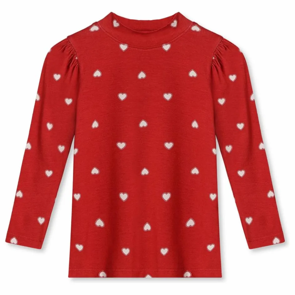 Clearance Fliink T-shirt Kelly Puff Fibres Recyclées | Rouge