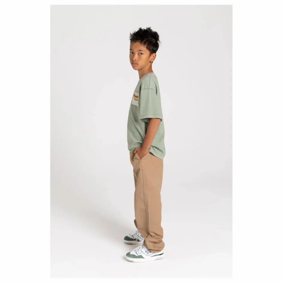 Finger in the nose T-shirt King Coton Bio | Vert kaki clair