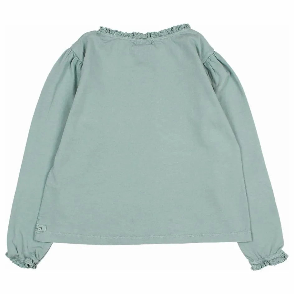 Enfant Búho Blouses, T-Shirts*T-shirt Lace Coton Bio |